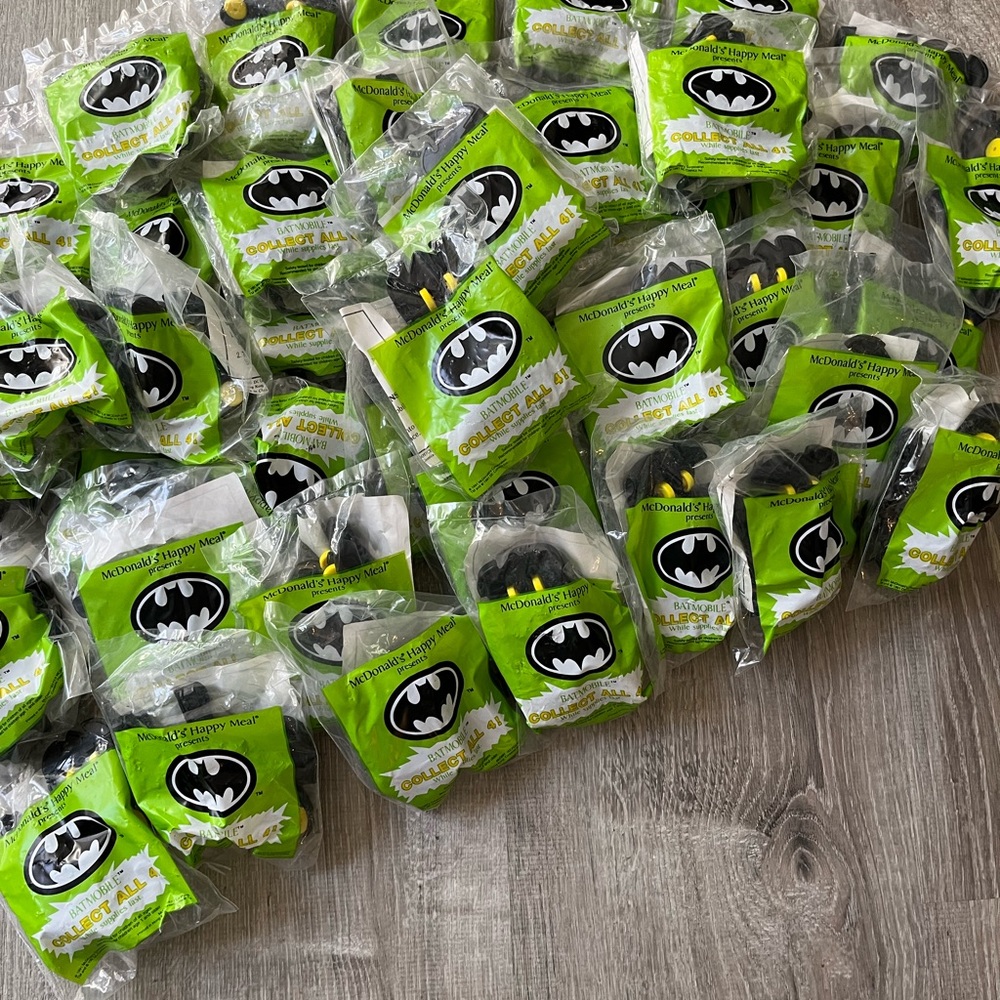McDonald’s Happy Meal Batman Batmobile $5 each